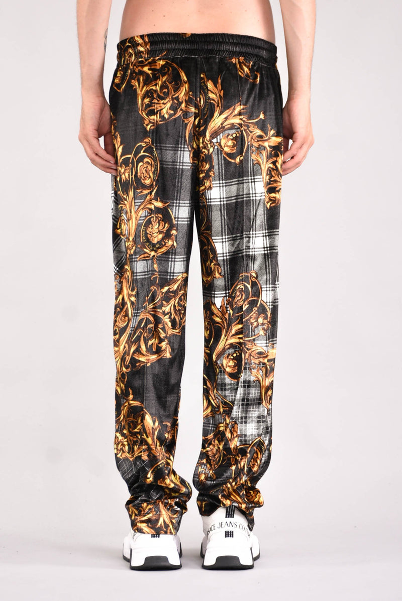 VERSACE JEANS COUTURE Pantaloni jogging fantasia barocca