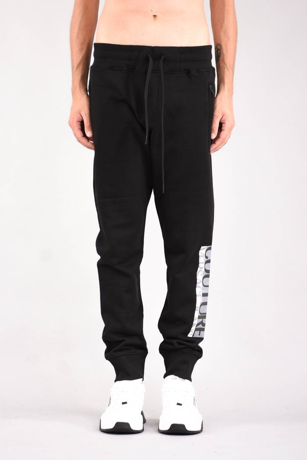 VERSACE JEANS COUTURE Pantaloni jogging in cotone