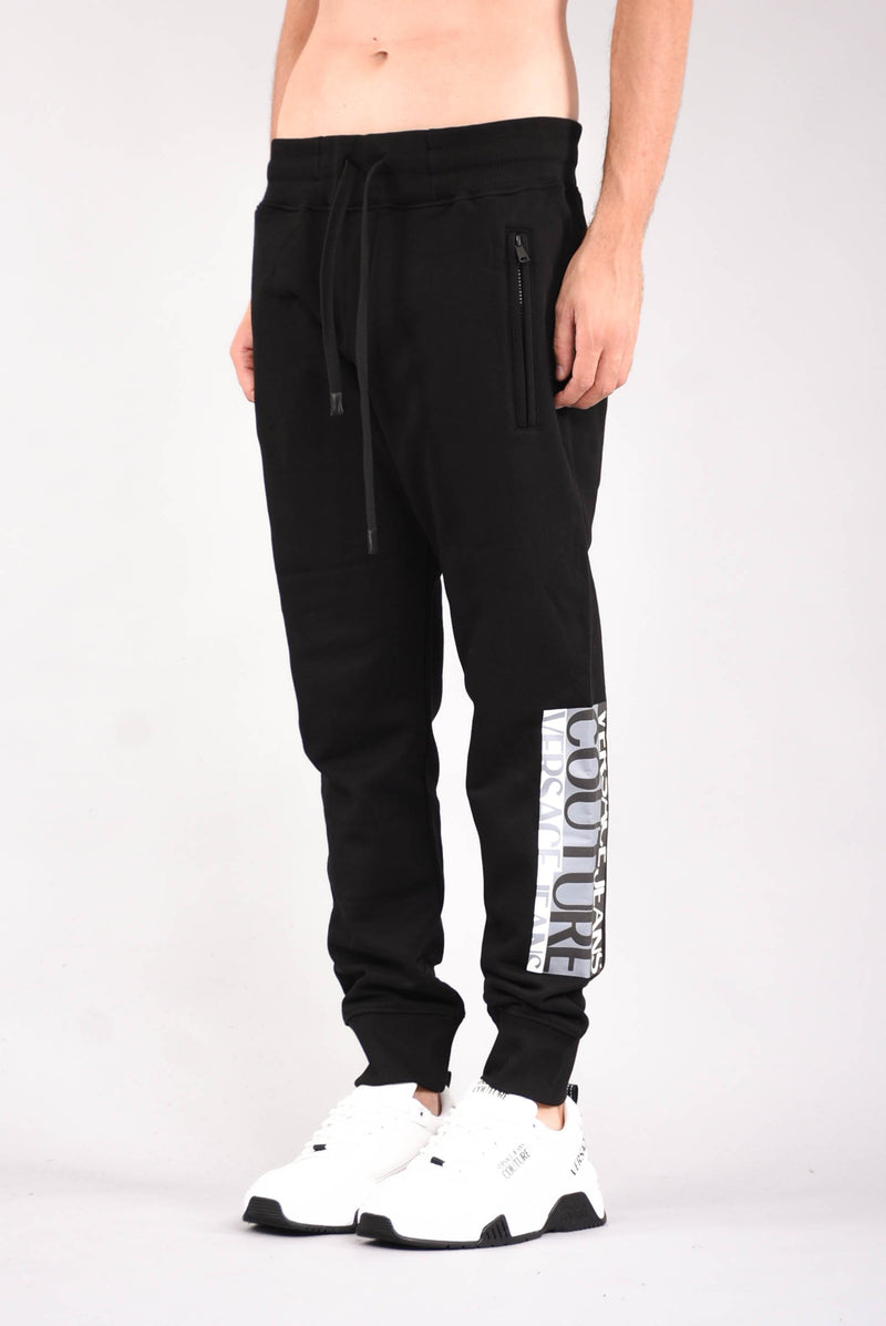 VERSACE JEANS COUTURE Pantaloni jogging in cotone