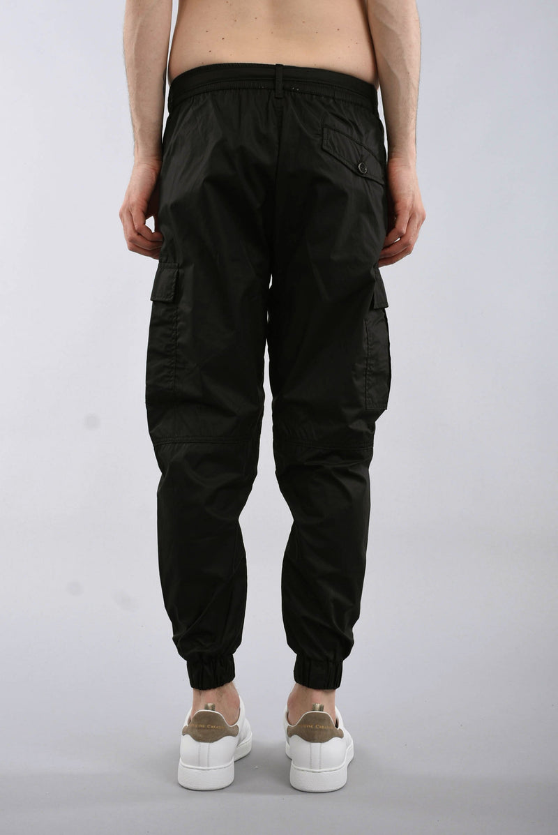 YES LONDON Pantaloni cargo in cotone