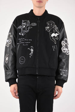 ACUPUNCTURE Bomber patch varsity