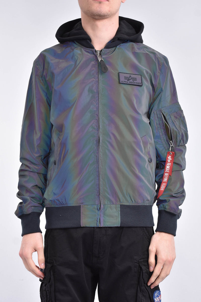 ALPHA INDUSTRIES Bomber ma-1 lw hd rainbow reflective