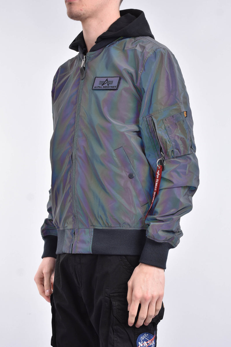 ALPHA INDUSTRIES Bomber ma-1 lw hd rainbow reflective