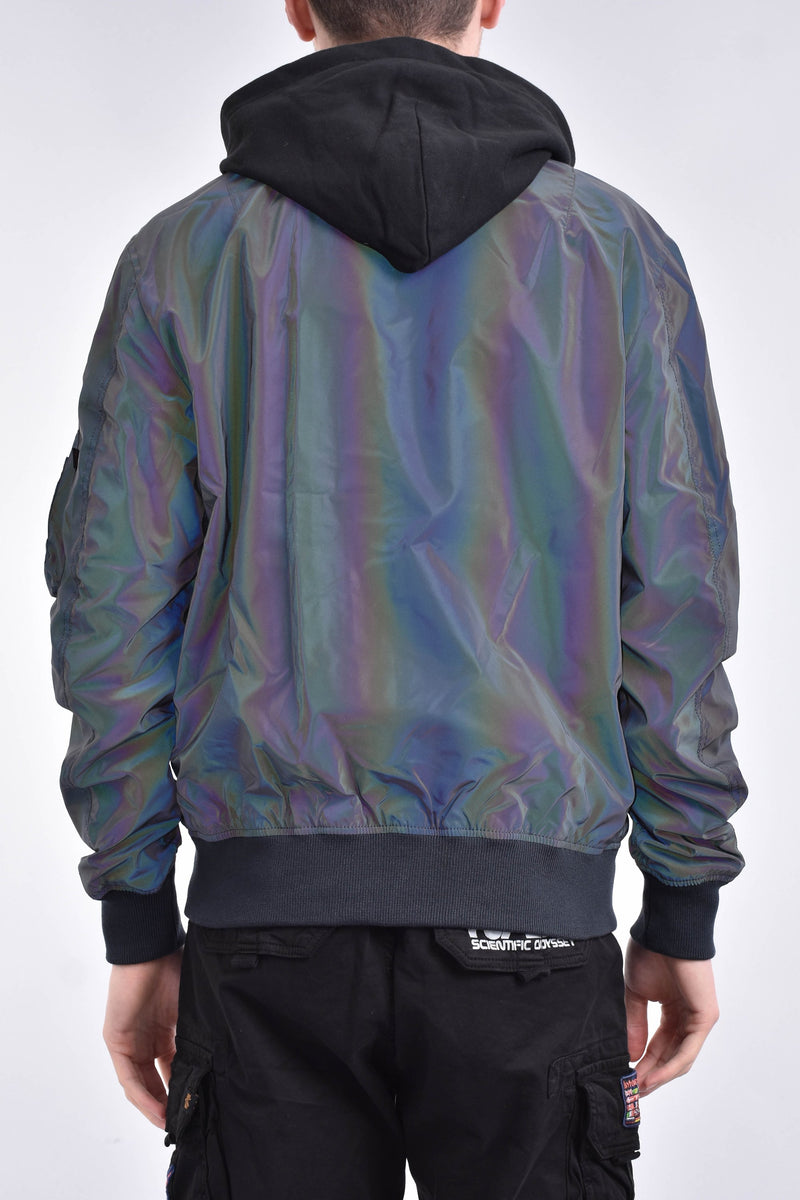 ALPHA INDUSTRIES Bomber ma-1 lw hd rainbow reflective