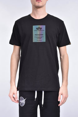 ALPHA INUSTRIES T-shirt rainbow reflective