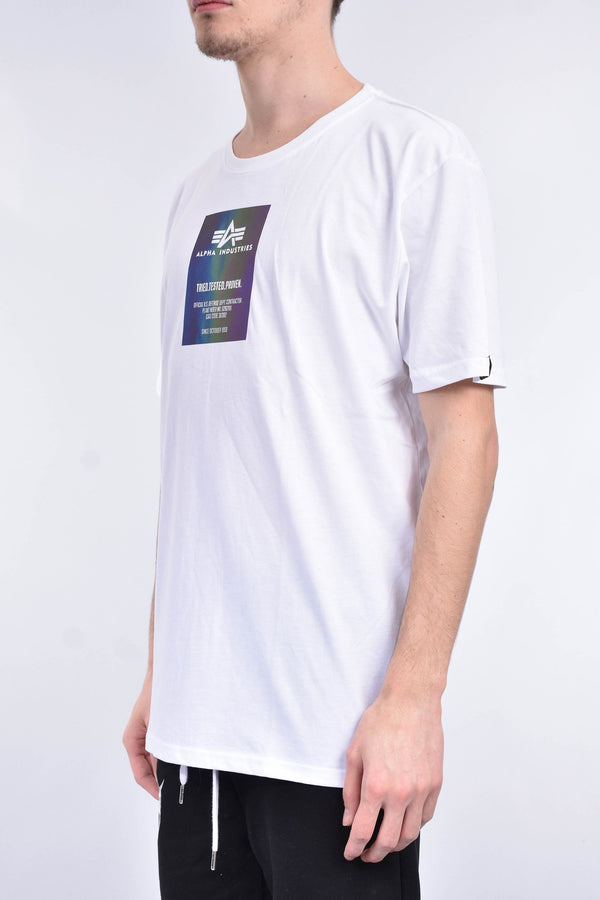 ALPHA INUSTRIES T-shirt rainbow reflective