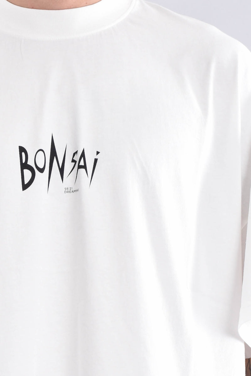 BONSAI T-shirt con stampa in cotone