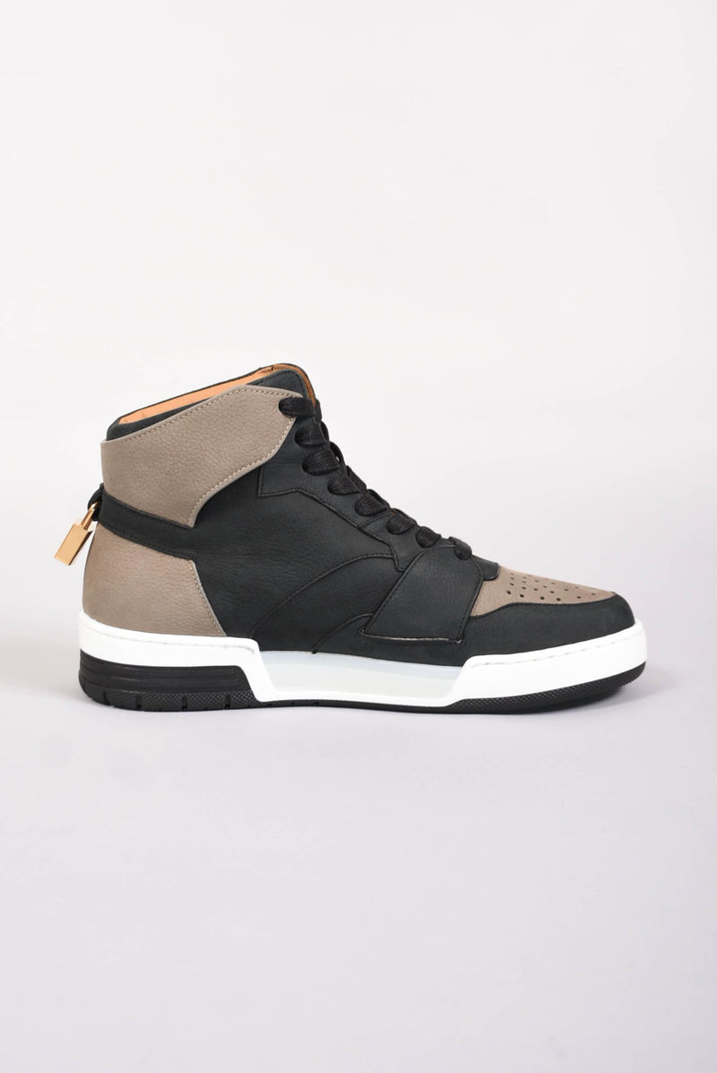 BUSCEMI Sneakers alta in pelle