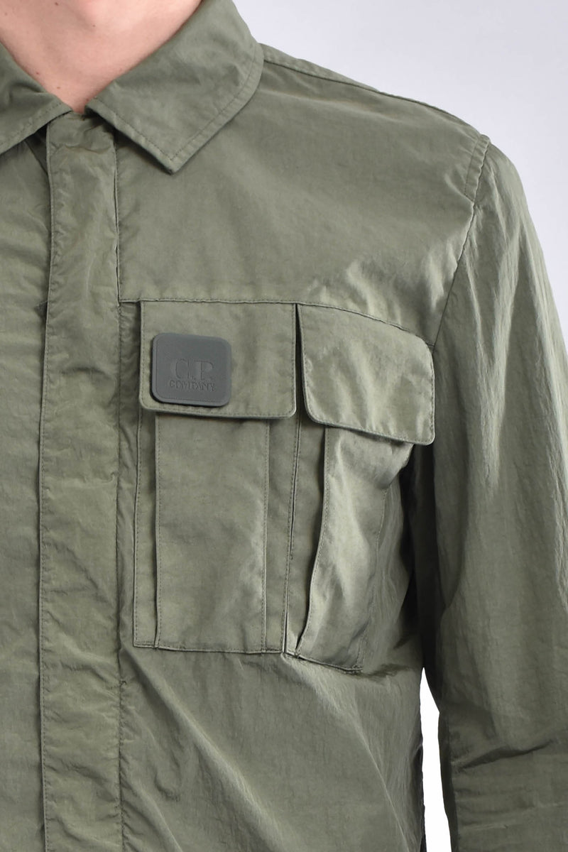 C.P. COMPANY Overshirt chrome mixed