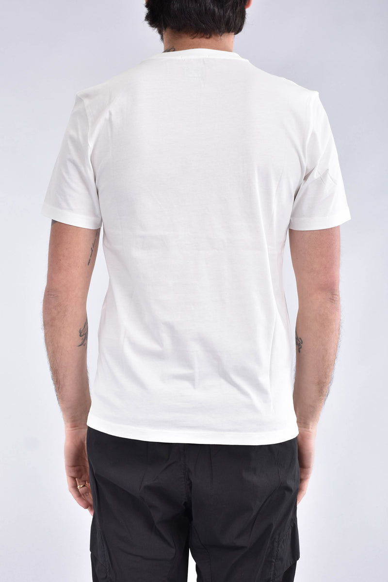 C.P. COMPANY T-shirt con logo in cotone