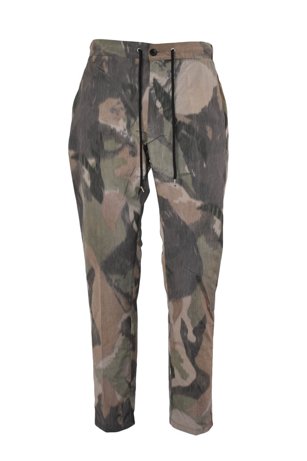 DEPARTMENT 5 PANTALONI BRUC CAMOUFLAGE