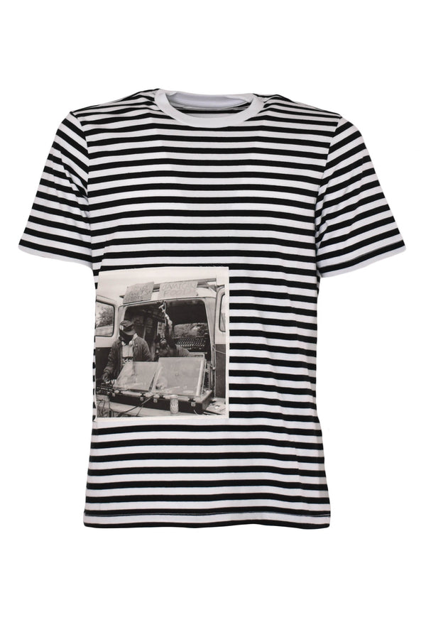 DEPARTMENT 5 T-SHIRT GARS RIGATA