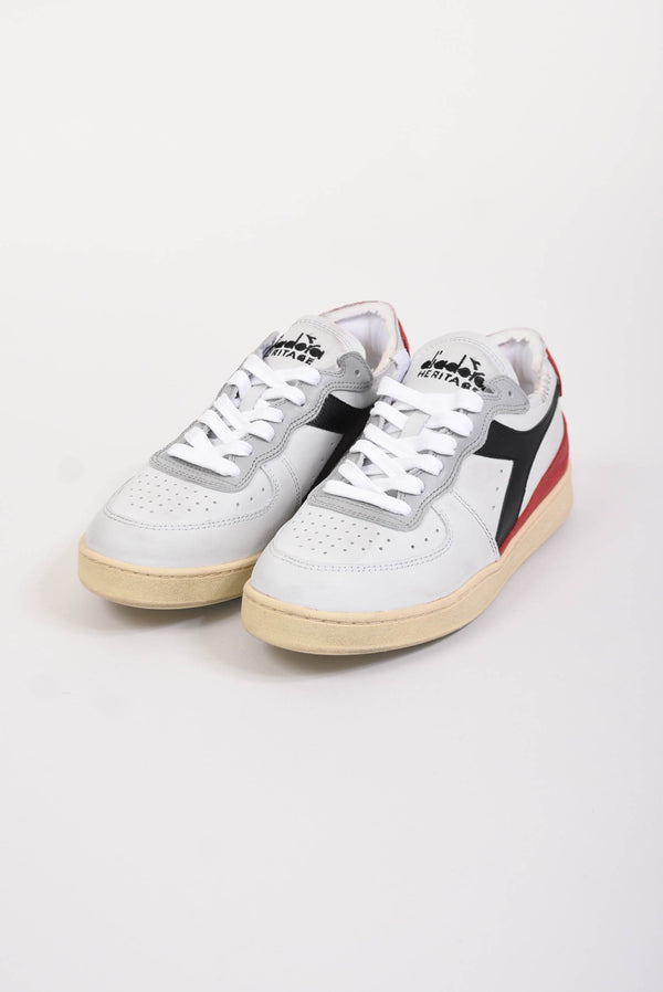 DIADORA HERITAGE Sneakers mi basket in pelle