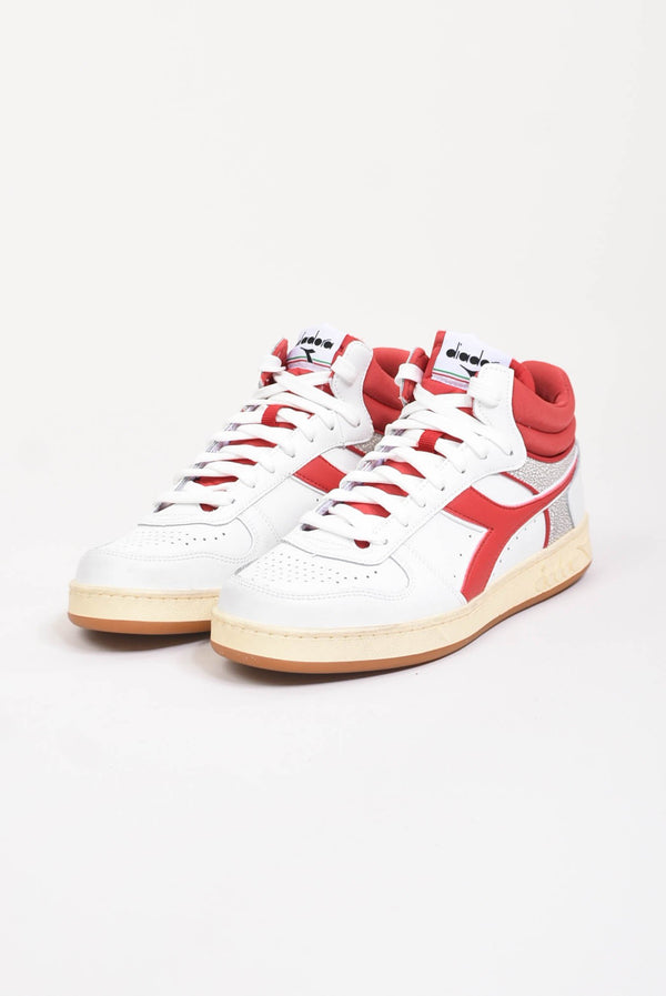 DIADORA HERITAGE Sneakers magic basket demi in pelle