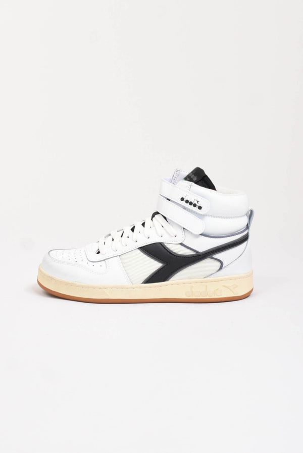 DIADORA HERITAGE Sneakers magic basket mid in pelle