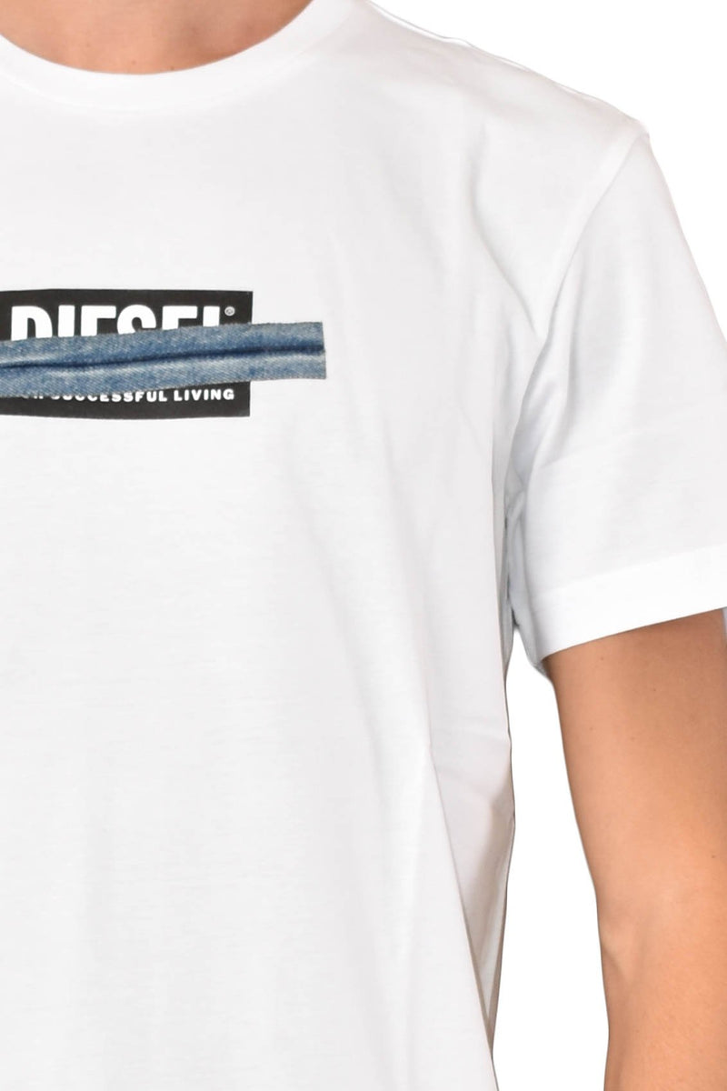 DIESEL T-SHIRT DIEGO CON STAMPA