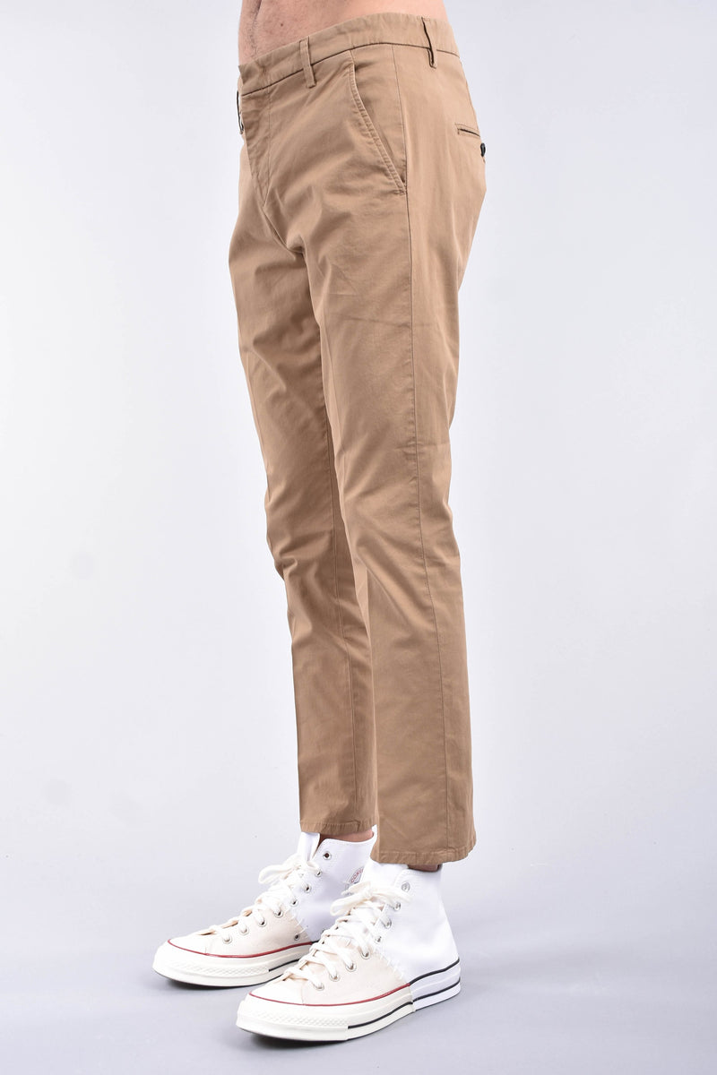 DONDUP Pantaloni alfredo in cotone