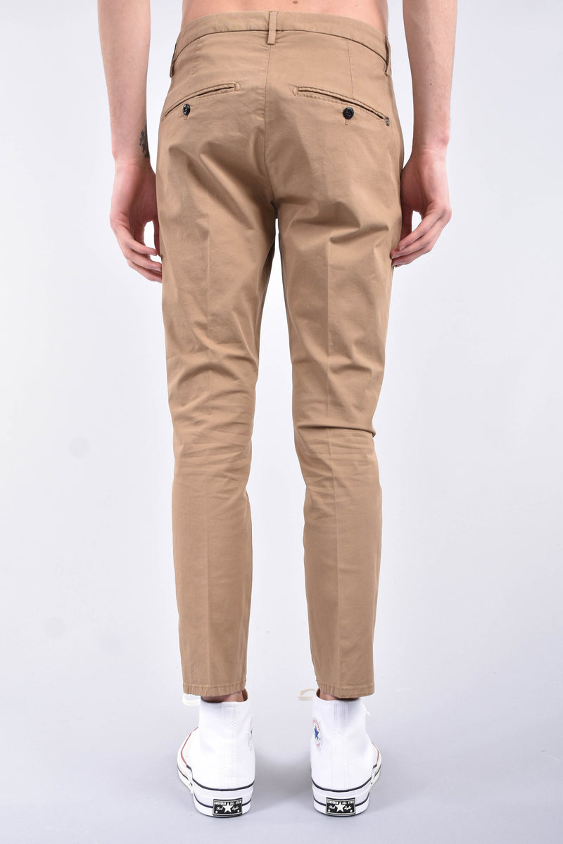 DONDUP Pantaloni alfredo in cotone