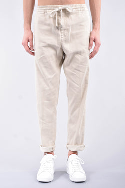 DONDUP Pantaloni dom jogging in lino