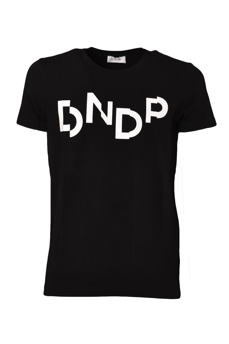 DONDUP T-SHIRT GIROCOLLO CON LOGO