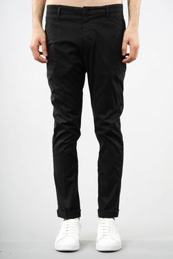 DONDUP Pantaloni gaubert in cotone