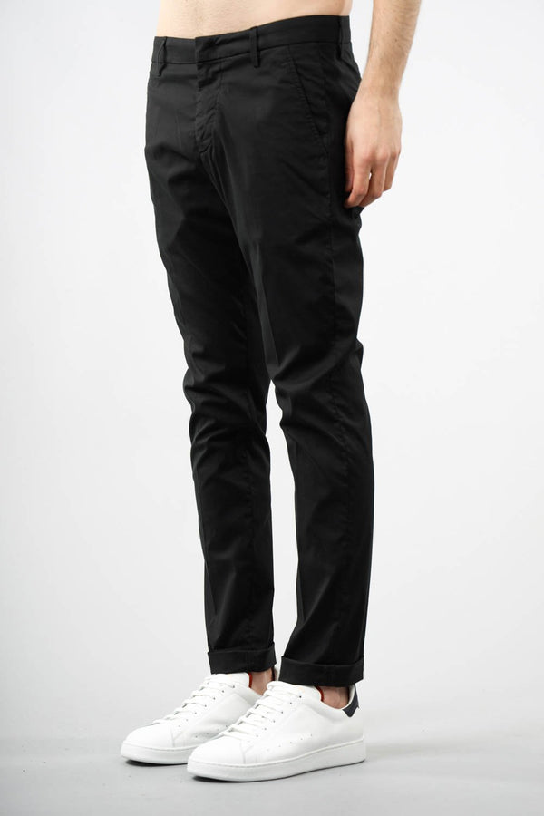 DONDUP Pantaloni gaubert in cotone