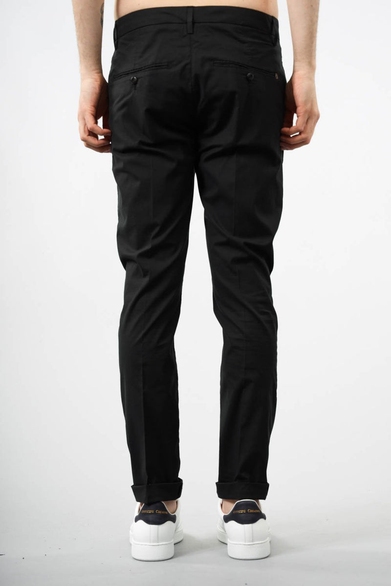 DONDUP Pantaloni gaubert in cotone