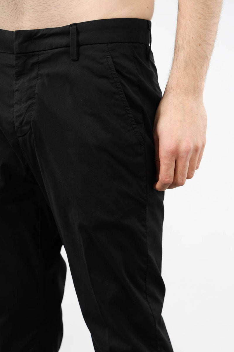 DONDUP Pantaloni gaubert in cotone