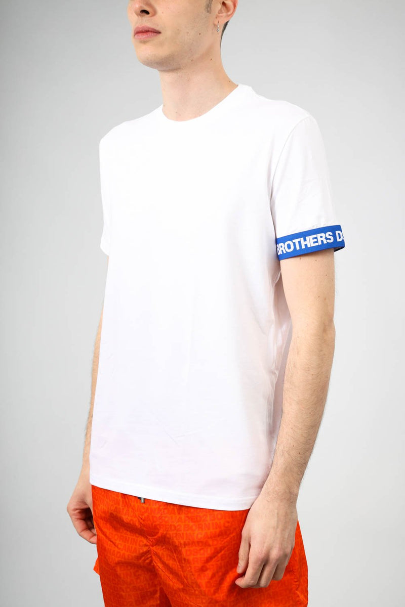 DSQUARED T-shirt con logo in cotone