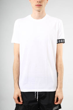 DSQUARED T-shirt con logo in cotone