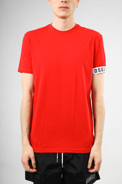 DSQUARED T-shirt con logo in cotone