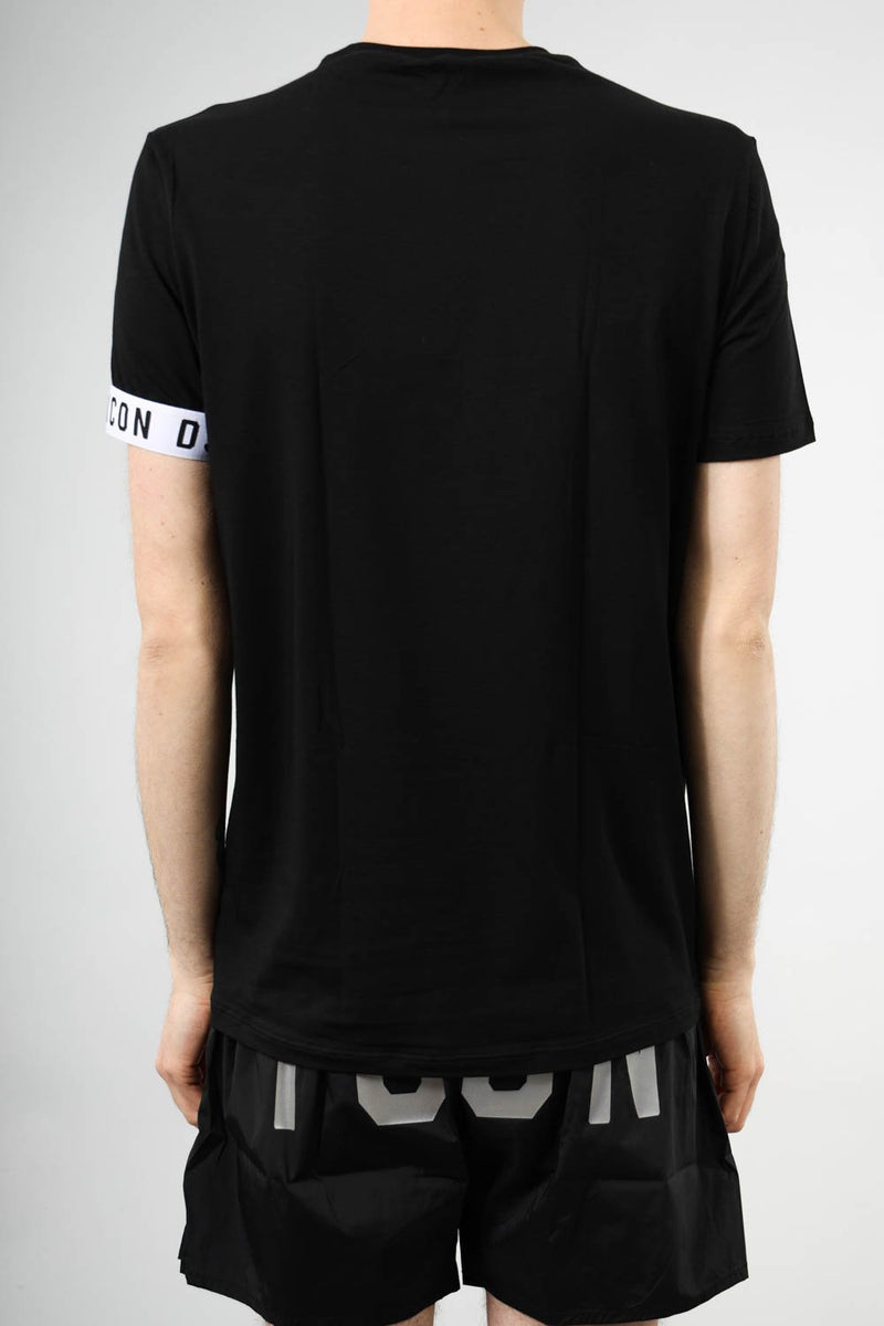 DSQUARED T-shirt con logo in cotone