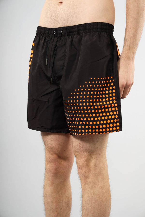 DSQUARED2 Costume boxer midi con stampa