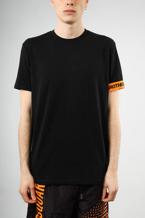 DSQUARED T-shirt con logo in cotone