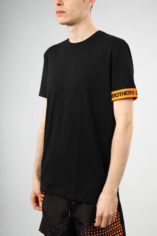 DSQUARED T-shirt con logo in cotone