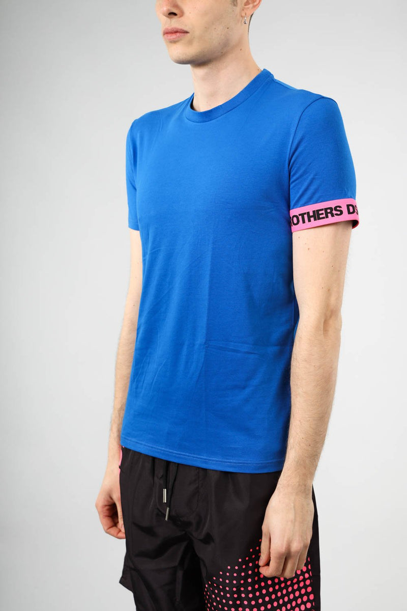 DSQUARED T-shirt con logo in cotone