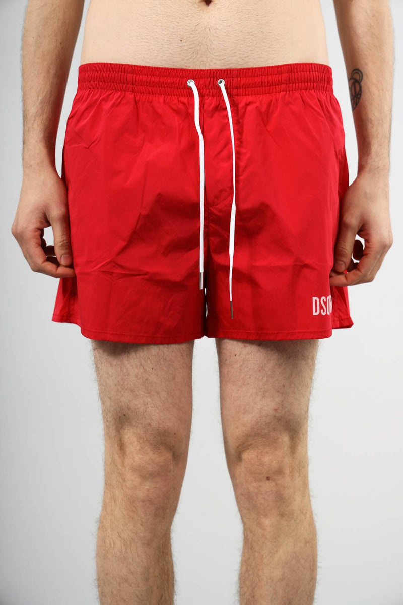 DSQUARED2 Costume boxer midi con stampa