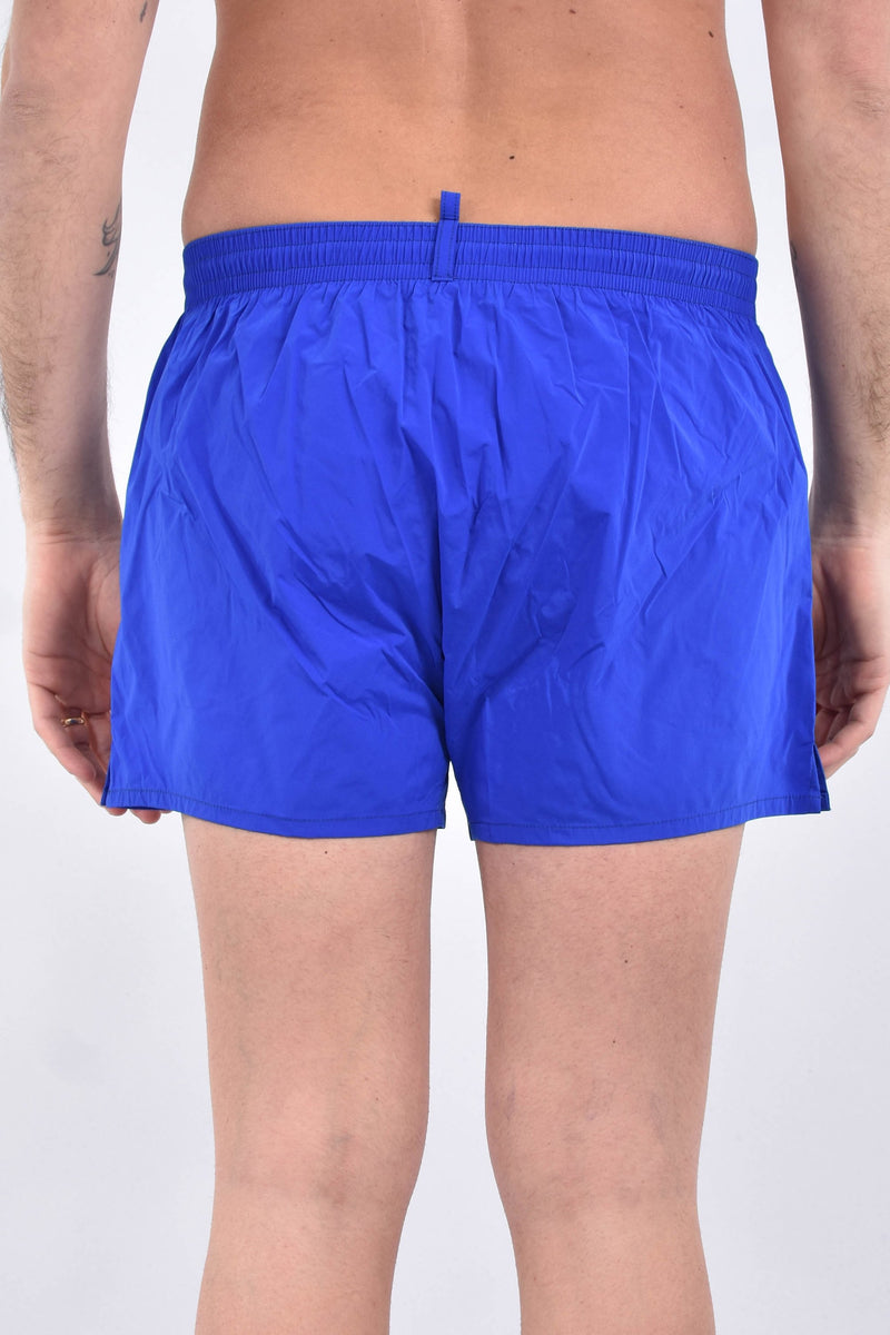 DSQUARED2 Costume boxer midi con stampa