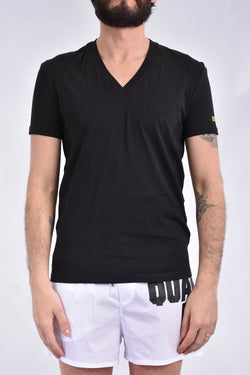 DSQUARED T-shirt con logo in cotone