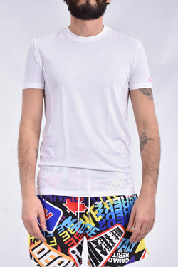 DSQUARED T-shirt con logo in modal