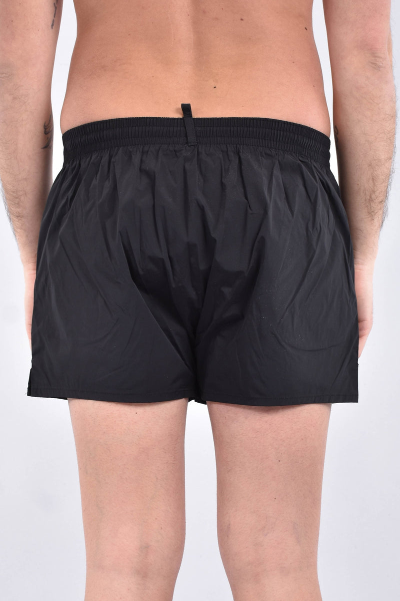 DSQUARED2 Costume boxer midi con stampa