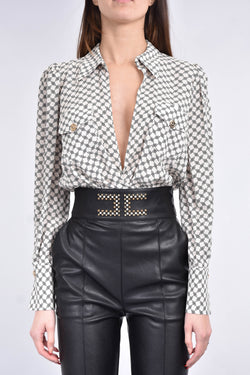 ELISABETTA FRANCHI camicia a body