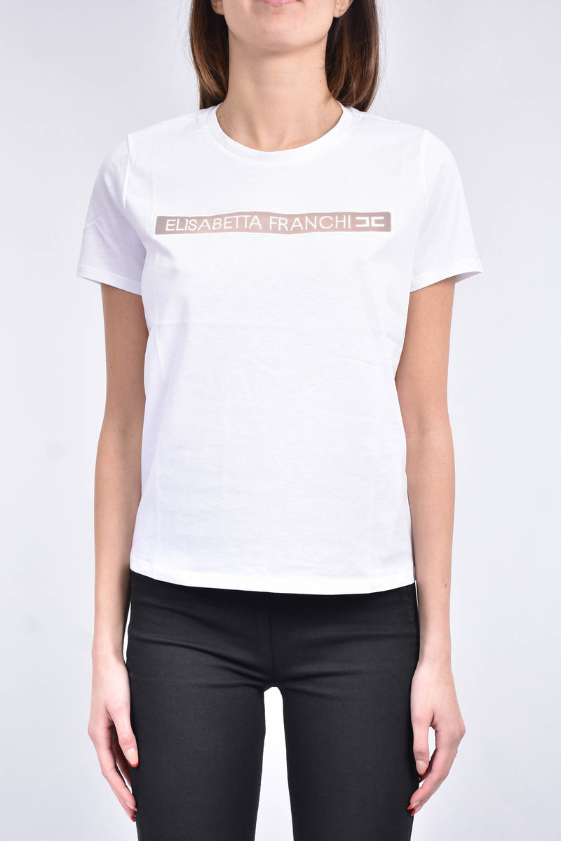 ELISABETTA FRANCHI t-shirt con logo