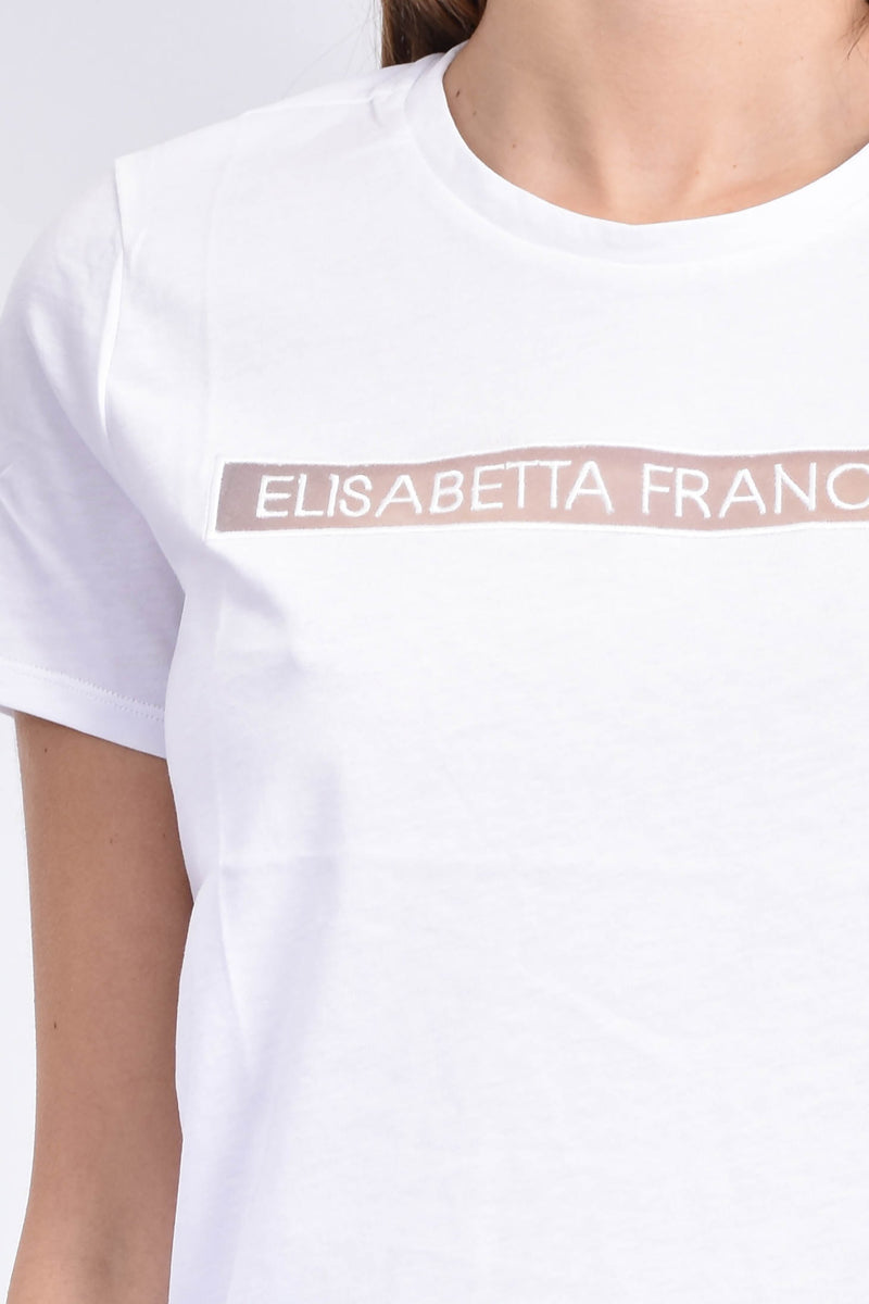 ELISABETTA FRANCHI t-shirt con logo