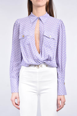 ELISABETTA FRANCHI camicia a body