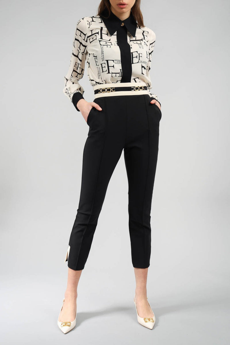 ELISABETTA FRANCHI pantaloni slim