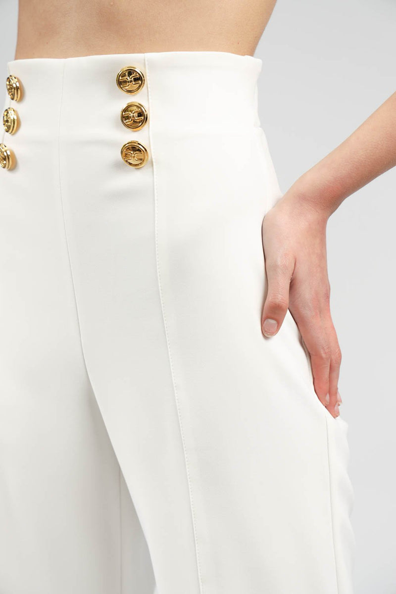 ELISABETTA FRANCHI pantalone a palazzo