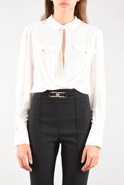 ELISABETTA FRANCHI camicia a body