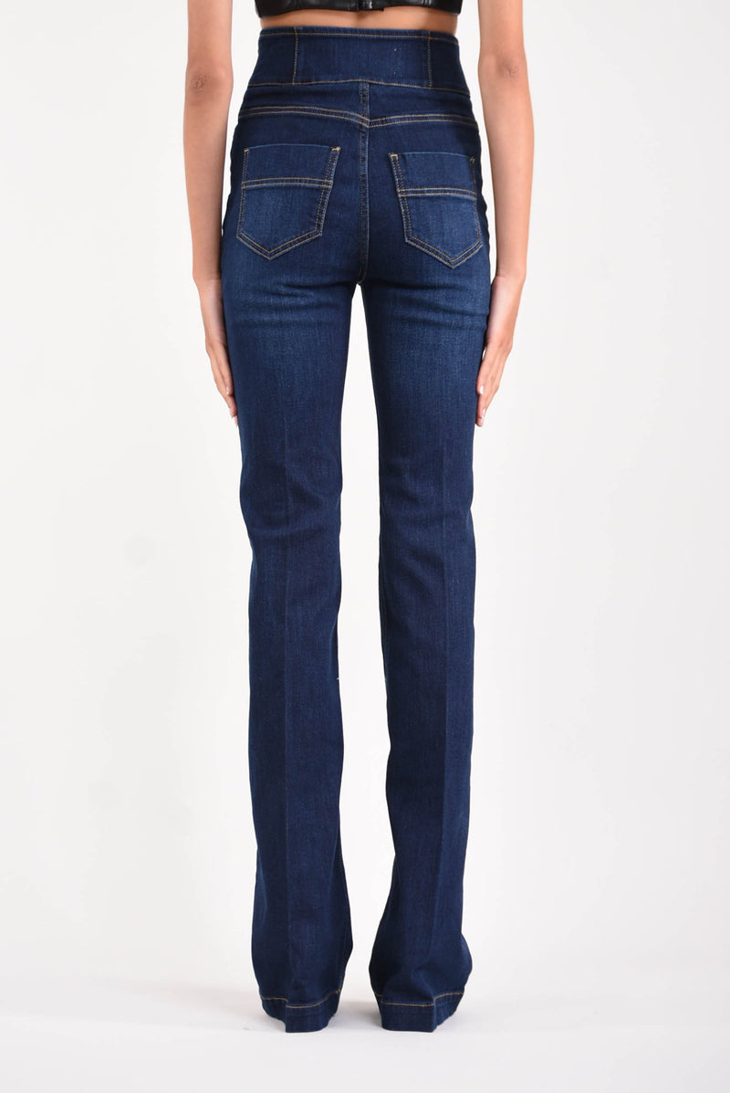 ELISABETTA FRANCHI jeans a zampa