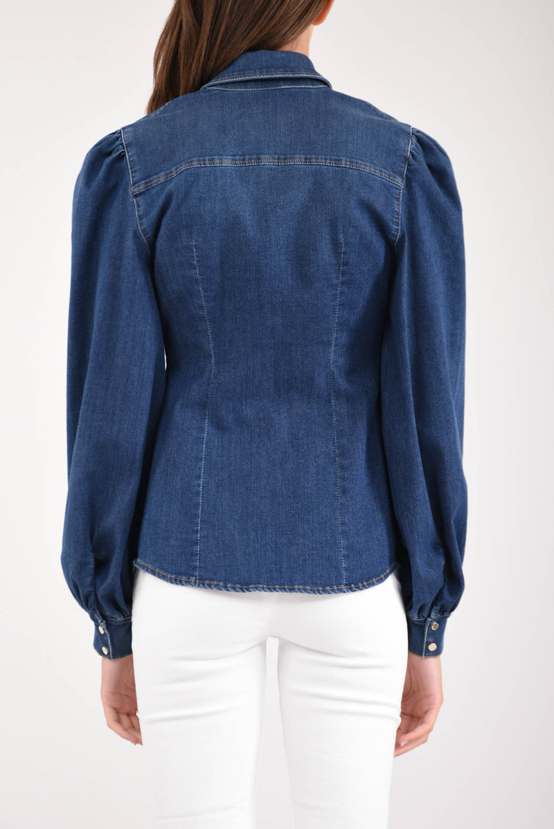 ELISABETTA FRANCHI camicia in denim